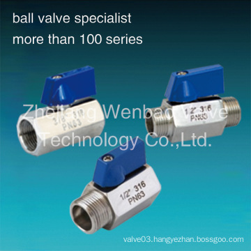 Stainless Steel Mini Ball Valve Pn63